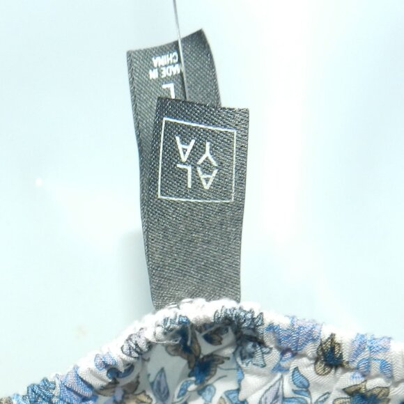 Francesca's floral print crochet trim crop top Size Large 🆕📦⌚🏃💨⚡🚚 - Picture 12 of 16